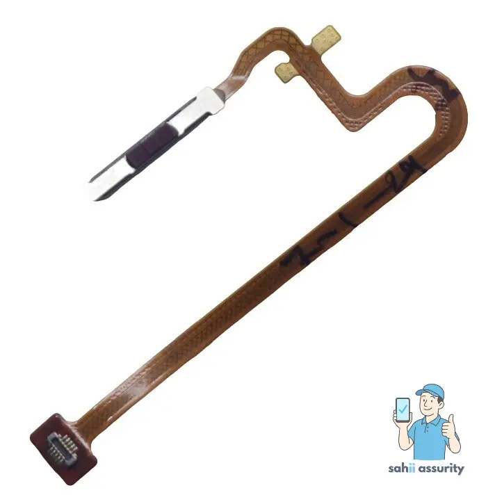 Fingerprint Sensor with Flex Cable for Realme C55 Yellow thumbnail